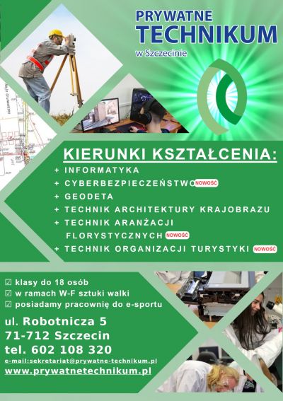 Prywatne technikum nabór