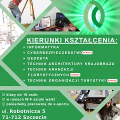 Nabór prywatne liceum i technikum